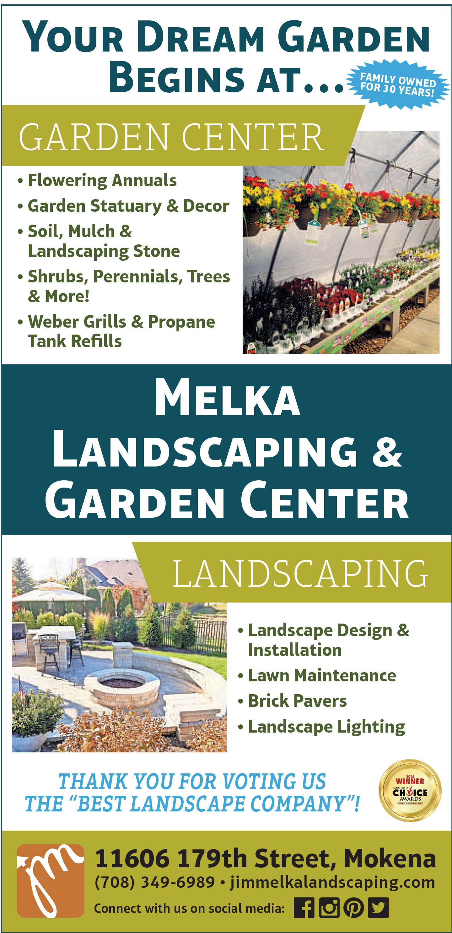 landscaping ad