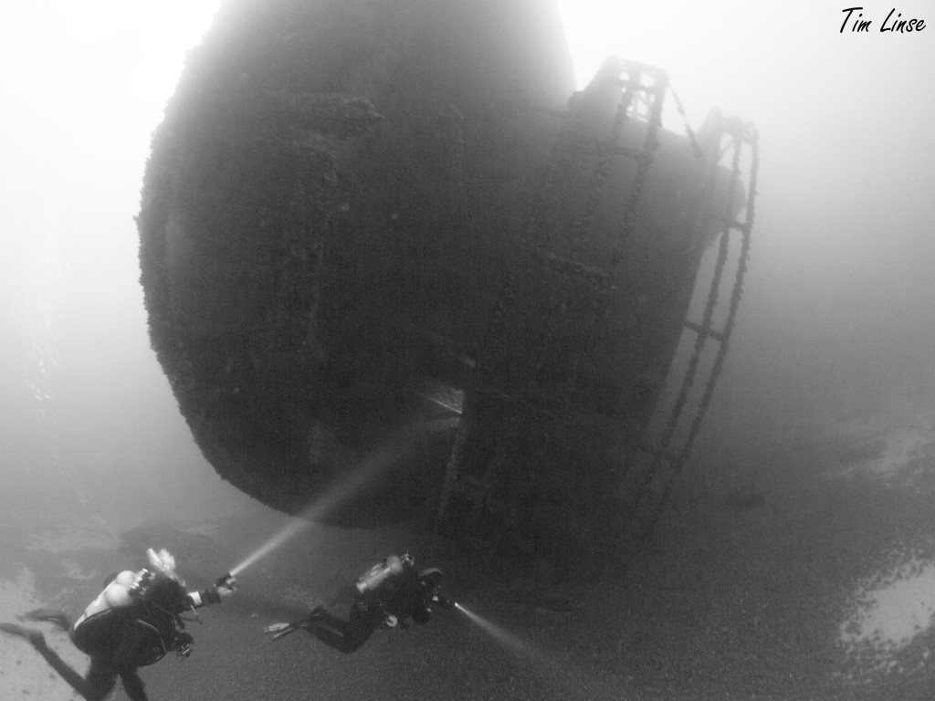 Tech Diving Cederville Shipwreck