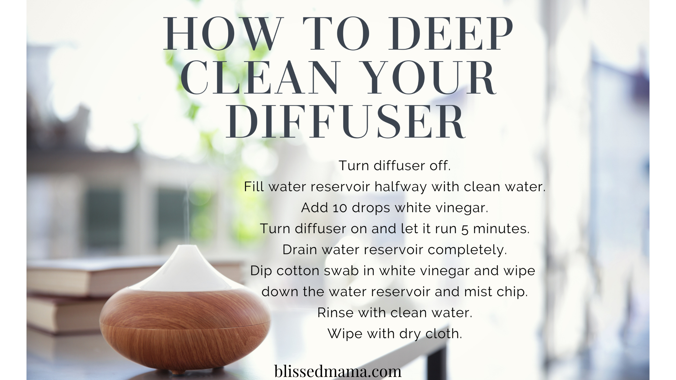 How to Clean Your Essential Oil Diffuser