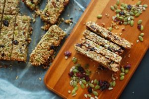 Cranberry protein bars image