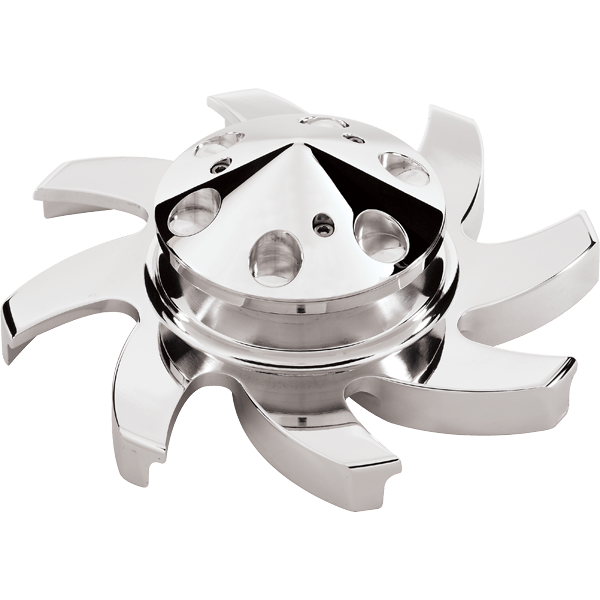 BILLET SPECIALTIES Long Water Pump Pulley Nose Cone P/N 84220 BILLET SPECIALTIES Long Water Pump Pulley Nose Cone P/N 84220