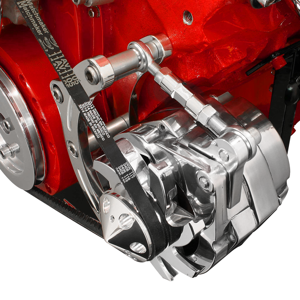 Bracket Alternator Low Mount VGroove BBC Short Water Pump